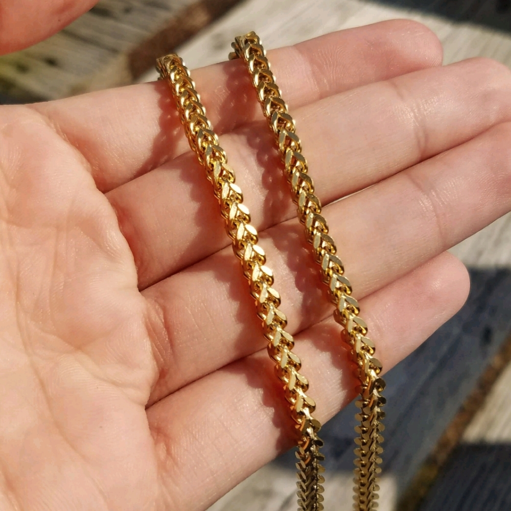 Gold Chain 14k Gold Franco Chain